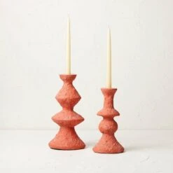 Short Clay Taper Candle Holder Red - Opalhouse™ Designed With Jungalow™ 4 Short Clay Taper Candle Holder Red - Opalhouse™ Designed With Jungalow™ -Opalhouse Shop GUEST 030eda6c 85df 45b9 bbc4 07bae42656d4 1