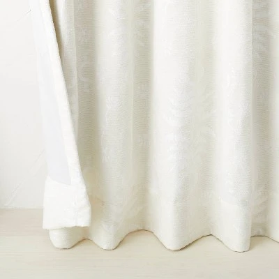 1pc Blackout Palm Frond Chenille Jacquard Window Curtain Panel - Opalhouse™ designed with Jungalow™ 1pc Blackout Palm Frond Chenille Jacquard Window Curtain Panel - Opalhouse™ Designed With Jungalow™ -Opalhouse Shop GUEST 0432aec4 2acb 4d59 90ee 759950a239c9