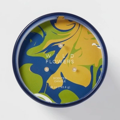 28oz Glass Wildflowers Candle Blue - Opalhouse™ 28oz Glass Wildflowers Candle Blue - Opalhouse™ -Opalhouse Shop GUEST 10b97f8f e2e9 465e 9bb9 54d91fb01691