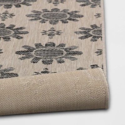 Dark Daisy Outdoor Rug Black - Opalhouse™ Dark Daisy Outdoor Rug Black - Opalhouse™ -Opalhouse Shop GUEST 2361835e c528 4e8b a801 5b5e7b52de57