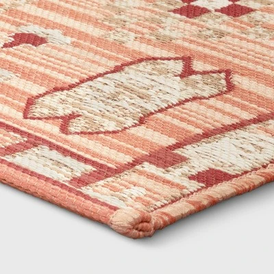 5'x7' Tapestry Rectangular Woven Outdoor Area Rug Red/Pink - Opalhouse™ 5'x7' Tapestry Rectangular Woven Outdoor Area Rug Red/Pink - Opalhouse™ -Opalhouse Shop GUEST 31057f82 e197 406a bdd0 f839d1cf693f