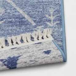 7'x10' Tapestry Rectangular Woven Outdoor Area Rug Blue - Opalhouse™ -Opalhouse Shop GUEST 41408590 c78d 4009 814c 58def3f960cf