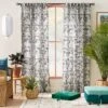 1pc 50"x84" Light Filtering Limu-Limu Leaf Jacquard Curtain Panel Gray - Opalhouse™ Designed With Jungalow™ 2 1pc 50"x84" Light Filtering Limu-Limu Leaf Jacquard Curtain Panel Gray - Opalhouse™ Designed With Jungalow™ -Opalhouse Shop GUEST 421dc9b8 44ac 4840 a1f4 2563587244d5