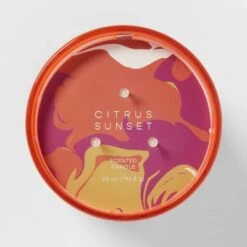 28oz Glass Citrus Sunset Candle Orange - Opalhouse™ 4 28oz Glass Citrus Sunset Candle Orange - Opalhouse™ -Opalhouse Shop GUEST 4bdf07e2 b2cc 463f 860e 4f408a4f27bd