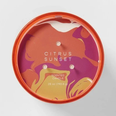 28oz Glass Citrus Sunset Candle Orange - Opalhouse™ 28oz Glass Citrus Sunset Candle Orange - Opalhouse™ -Opalhouse Shop GUEST 4bdf07e2 b2cc 463f 860e 4f408a4f27bd