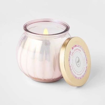 14oz Lidded Pink Depression Glass Jar Pink Champagne Candle - Opalhouse™ 14oz Lidded Pink Depression Glass Jar Pink Champagne Candle - Opalhouse™ -Opalhouse Shop GUEST 57149339 d7b8 4fc6 8e3f 9d66de247380
