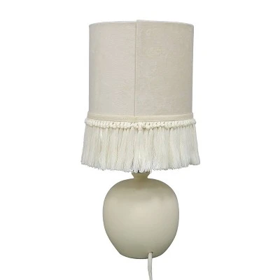 Small Table Lamp with Fringe Shade Off-White (Includes LED Light Bulb) - Opalhouse™ designed with Jungalow™ Small Table Lamp With Fringe Shade Off-White (Includes LED Light Bulb) - Opalhouse™ Designed With Jungalow™ -Opalhouse Shop GUEST 6a5a28fb 40e2 4ccf aad5 699d151bc234