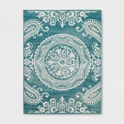 Vintage Medallion Outdoor Rug Turquoise - Opalhouse Vintage Medallion Outdoor Rug Turquoise - Opalhouse -Opalhouse Shop GUEST 6c0eb72d 44c2 4f9e 87fc 5063aebde8d8