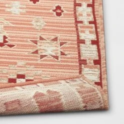 7'x10' Tapestry Rectangular Woven Outdoor Area Rug Red/Pink - Opalhouse™ 4 7'x10' Tapestry Rectangular Woven Outdoor Area Rug Red/Pink - Opalhouse™ -Opalhouse Shop GUEST 77b641b6 dcd1 40f9 b161 7be739e1e714 1