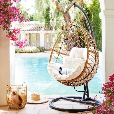 Britanna Patio Hanging Egg Chair - Natural - Opalhouse™ Britanna Patio Hanging Egg Chair - Natural - Opalhouse™ -Opalhouse Shop GUEST 981465c4 6d26 4dc3 9e19 6d7dbd5d47aa