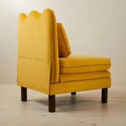 Bencia Slipper Chair Mustard - Opalhouse™ Designed With Jungalow™ -Opalhouse Shop GUEST a0cf3891 5fcb 4e49 b2aa 64b42fb9e215