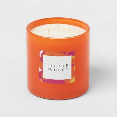 28oz Glass Citrus Sunset Candle Orange - Opalhouse™ 28oz Glass Citrus Sunset Candle Orange - Opalhouse™ -Opalhouse Shop GUEST a36951ce 846e 4bbc a459 9c6535d06d46