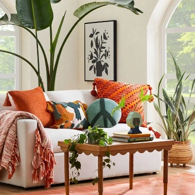 Beaded Peace Sign Round Throw Pillow - Opalhouse™ designed with Jungalow™ Beaded Peace Sign Round Throw Pillow - Opalhouse™ Designed With Jungalow™ -Opalhouse Shop GUEST aab3fd67 49d7 4d74 b9fb 852aaa2682c7