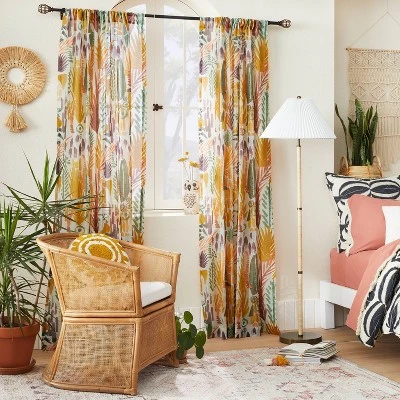 1pc Sheer Burnout Window Curtain Panel - Opalhouse™ designed with Jungalow™ 1pc Sheer Burnout Window Curtain Panel - Opalhouse™ Designed With Jungalow™ -Opalhouse Shop GUEST aec449e2 e415 44cc 8fb0 fdc5a4a1c121