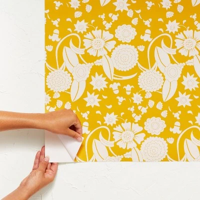 Idris Flower Wallpaper Pharaoh Gold - Opalhouse™ designed with Jungalow™ Idris Flower Wallpaper Pharaoh Gold - Opalhouse™ Designed With Jungalow™ -Opalhouse Shop GUEST afa3c2c7 d4a3 4da6 989a 5ea8e7d3bc25