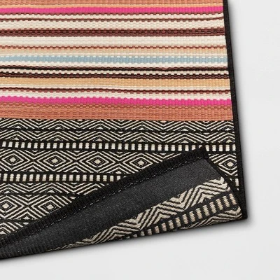 5' x 7' Outdoor Rug Multi Stripe Global Pink - Opalhouse™ 5' X 7' Outdoor Rug Multi Stripe Global Pink - Opalhouse™ -Opalhouse Shop GUEST b5296f9d 11d7 422e 946f db1c3f7dafa3