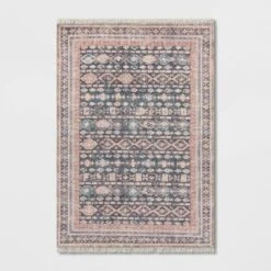 Alexandra Floral Printed Border Persian Rug Blush - Opalhouse™ -Opalhouse Shop GUEST b64cccec 5c26 44cb bb19 1be2036f9757