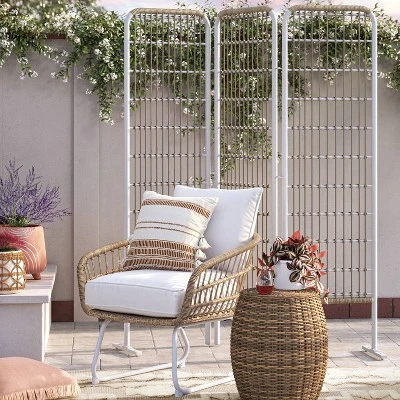 Southport 6' 3 Panel Decorative Patio Screen - Opalhouse™ Southport 6' 3 Panel Decorative Patio Screen - Opalhouse™ -Opalhouse Shop GUEST b7b269eb 5e93 4e43 ace4 4492defc8262