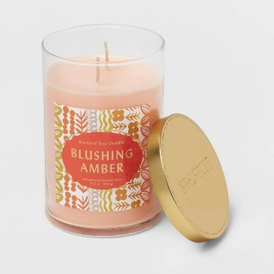 21.5oz 2-Wick Blushing Amber Lidded Glass Jar Candle Orange - Opalhouse™ 21.5oz 2-Wick Blushing Amber Lidded Glass Jar Candle Orange - Opalhouse™ -Opalhouse Shop GUEST bcff055a 79d9 4934 9b73 ffee46c60a88