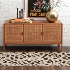 Daffodil Leopard Print Woven Rug - Threshold™ -Opalhouse Shop GUEST ca6f0185 7f07 4025 bbdb 2103d7e23c18