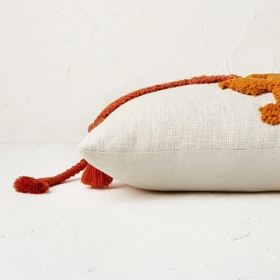 Two Lizard Punch Needle Lumbar Throw Pillow - Opalhouse™ designed with Jungalow™ Two Lizard Punch Needle Lumbar Throw Pillow - Opalhouse™ Designed With Jungalow™ -Opalhouse Shop GUEST cfef4748 7f92 4c1c b8c0 6c947bfce8c4