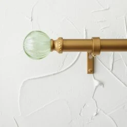 Faux Jade Ball Curtain Rod Brass - Opalhouse™ Designed With Jungalow™ -Opalhouse Shop GUEST d7507ef0 fa5a 4b13 920f 0c72746f2e61