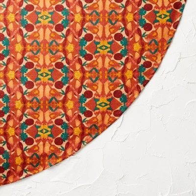 70" Cotton Calling In The Abundance Round Tablecloth with Tassels - Opalhouse™ designed with Jungalow™ 70" Cotton Calling In The Abundance Round Tablecloth With Tassels - Opalhouse™ Designed With Jungalow™ -Opalhouse Shop GUEST df2dae39 084a 4f9d ba97 5b79779f0bfb