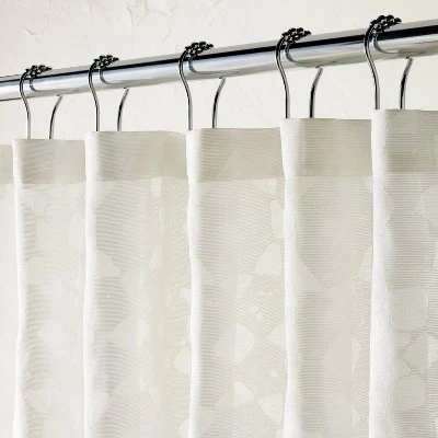 Villa Burnout White Shower Curtain - Opalhouse™ designed by Jungalow™ Villa Burnout White Shower Curtain - Opalhouse™ Designed By Jungalow™ -Opalhouse Shop GUEST ecd3f6c7 ada0 4e95 9616 4934c5d3170a