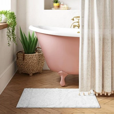 Floral Bath Rug True White - Opalhouse™ Floral Bath Rug True White - Opalhouse™ -Opalhouse Shop GUEST f9aaec36 7b91 4180 b7fe 4aff7b31efe4