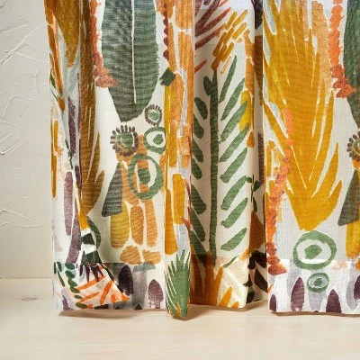 1pc Sheer Burnout Window Curtain Panel - Opalhouse™ designed with Jungalow™ 1pc Sheer Burnout Window Curtain Panel - Opalhouse™ Designed With Jungalow™ -Opalhouse Shop GUEST fd6978a9 296c 45b1 bbd3 6d37ab2b8c5b